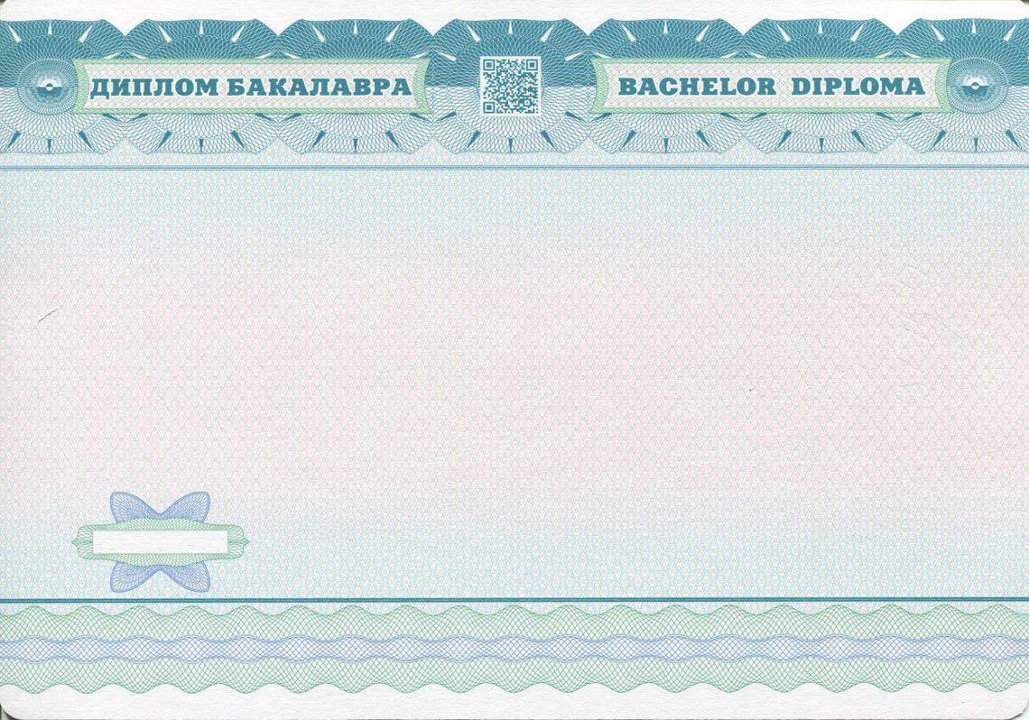 Украинский Диплом Бакалавра в Грозном 2014-2025 обратная сторона